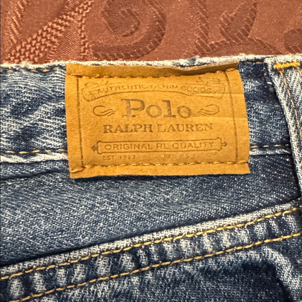 Polo Ralph Lauren High-Rise Paint Splatter Jeans. Size 4T. - Picture 11 of 13